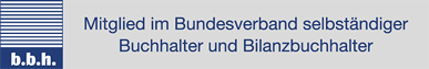 Mitglied im Bundesverband selbständiger Buchhalter und Bilanzbuchhalter e. V.